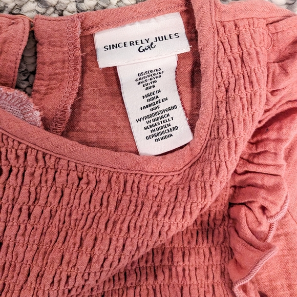 Sincerely Jules Girl Girls 2 Piece Outfit Set - pink, Small (5/6) - Picture 6 of 7